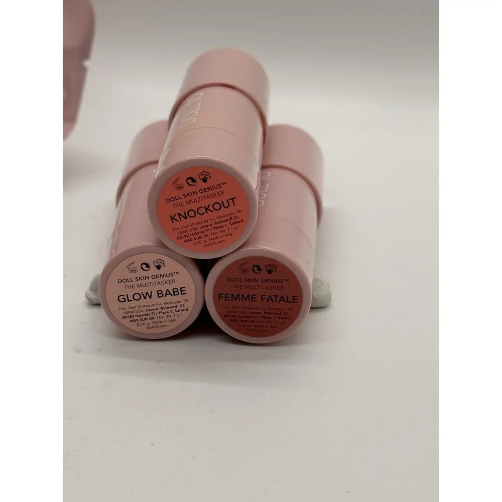 Doll 10 Skin Genius‎ Multitasker Stick Trio Knockout Glow Babe Femme Fatale NEW!
